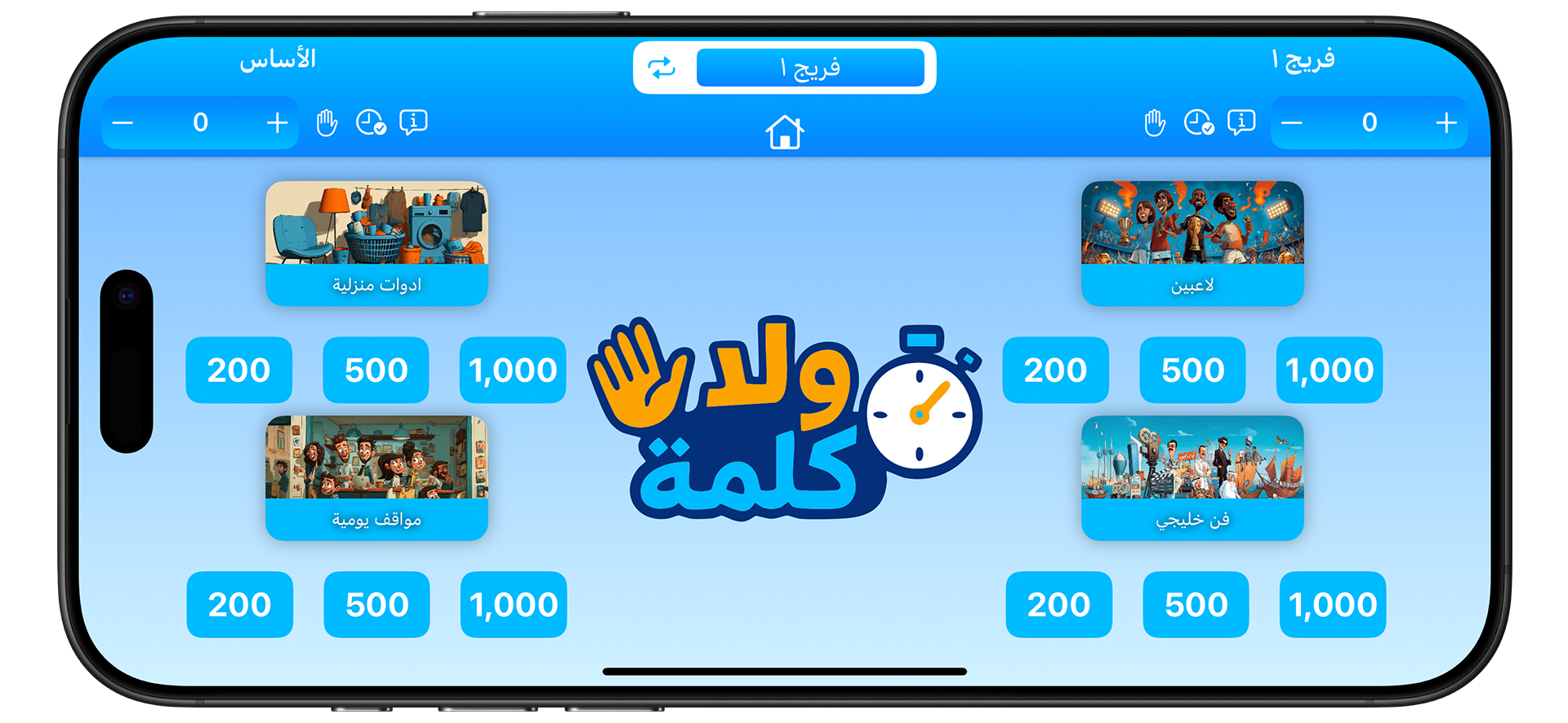 شاشة التصنيفات